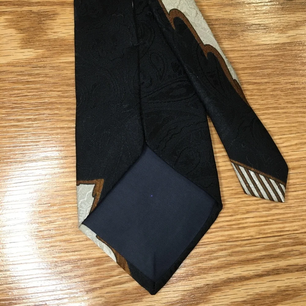 Pierre‎ Balmain Paris Vintage Silk Neck Tie - Picture 2 of 3